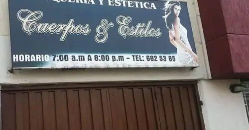 PELUQUERIA Y ESTETICA CUERPOS & ESTILOS PELUQUERIA Y ESTETICA CUERPOS & ESTILOS